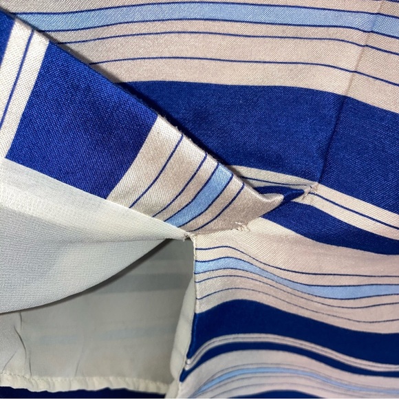 Banana Republic One Shoulder Striped Sheath Dress Size 0 - Picture 8 of 12